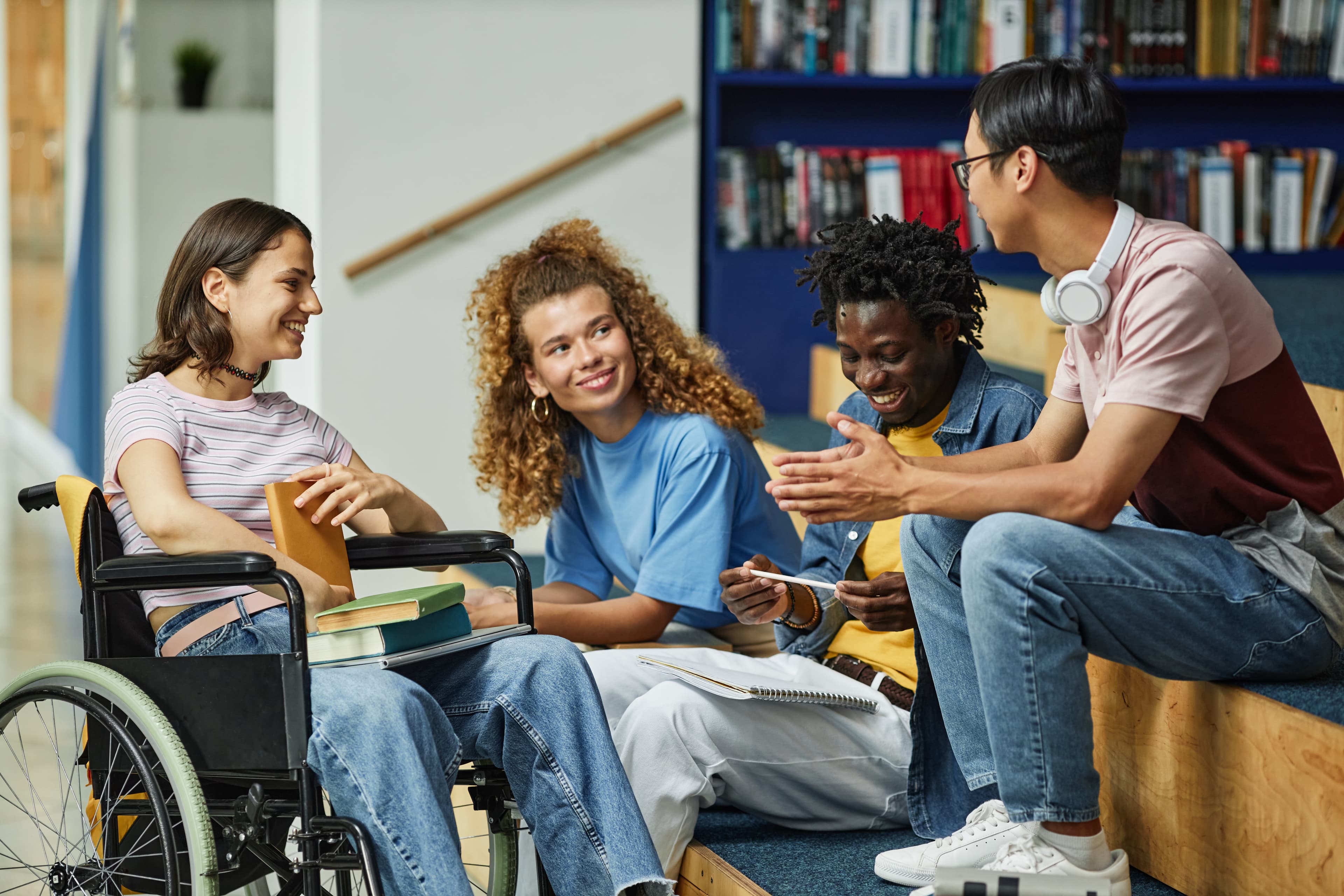 Students at Manchester Metropolitan University