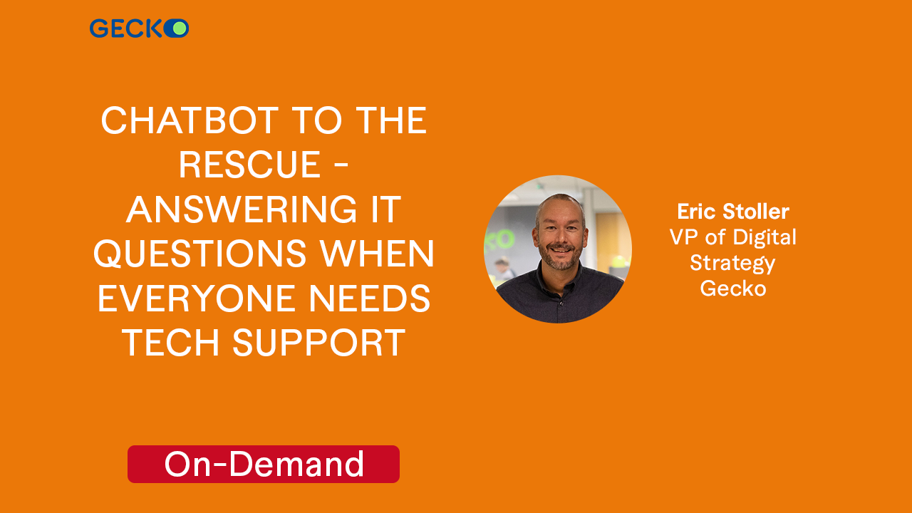 Chatbots to the Rescue